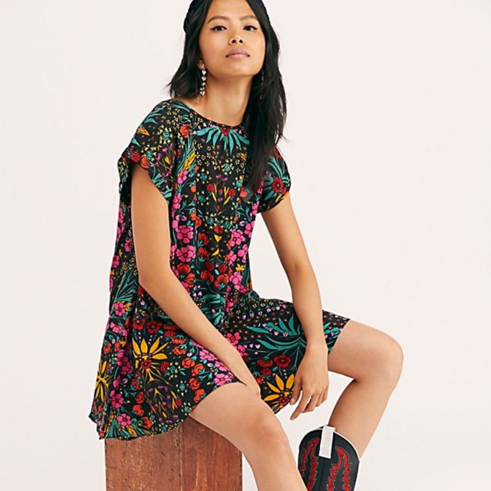 Free People Strawberry Fields Dress XS